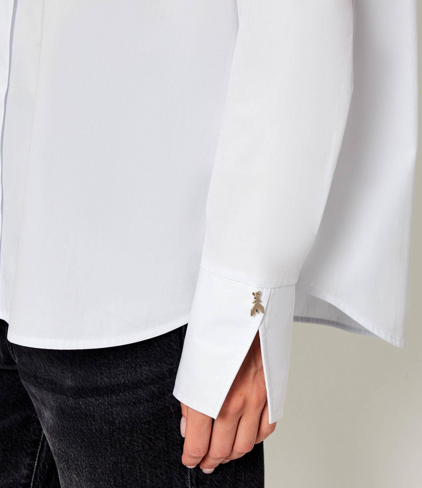 CAMISA BLANCA OVERSIZE PATRIZIA PEPE - Imagen 4